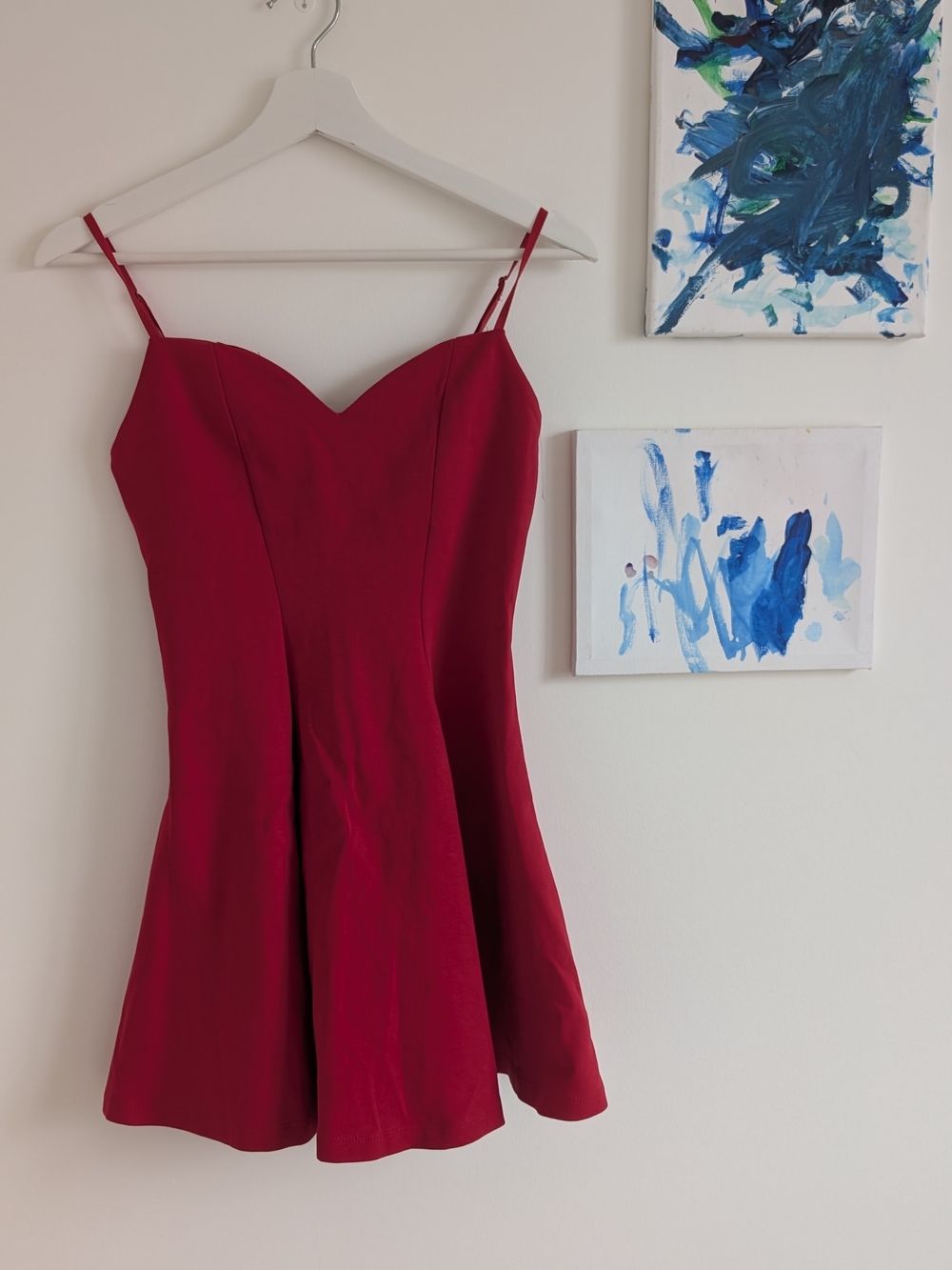 Zara Red Flare Dress